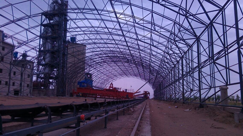 贵阳煤棚网架安装